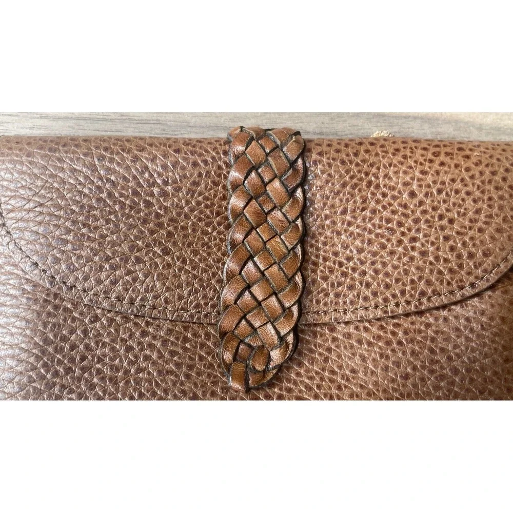 Bellini Vintage‎ Brown Leather Wallet With Belt Loops